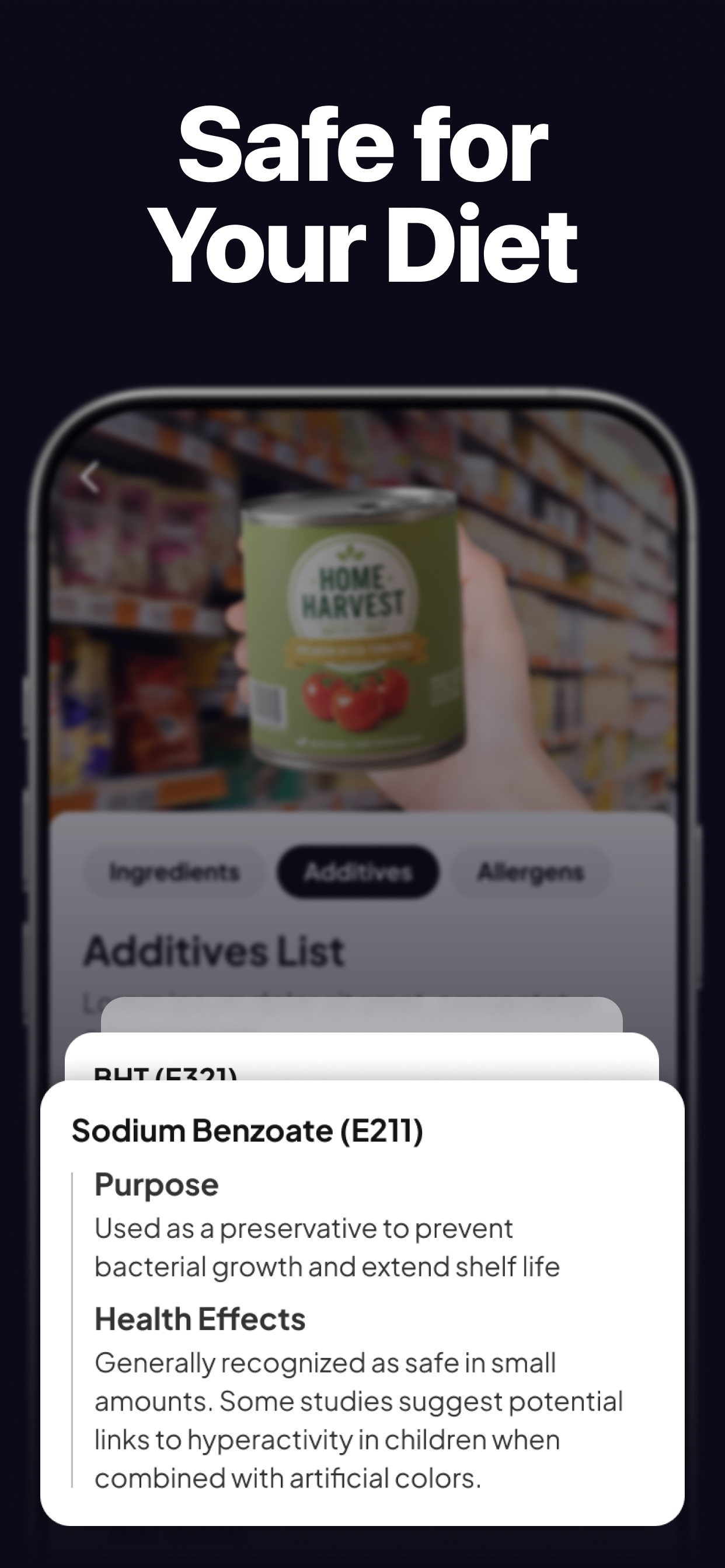 Foodalyze App Screenshot 4